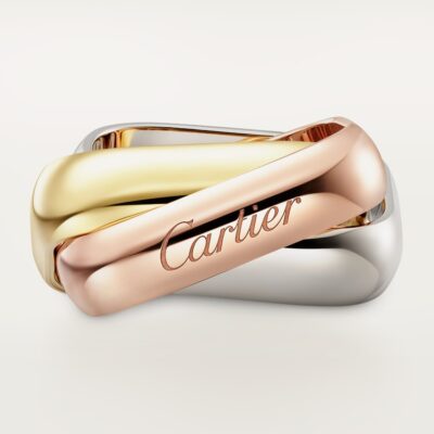 TRINITY CUSHION RING, LARGE MODEL