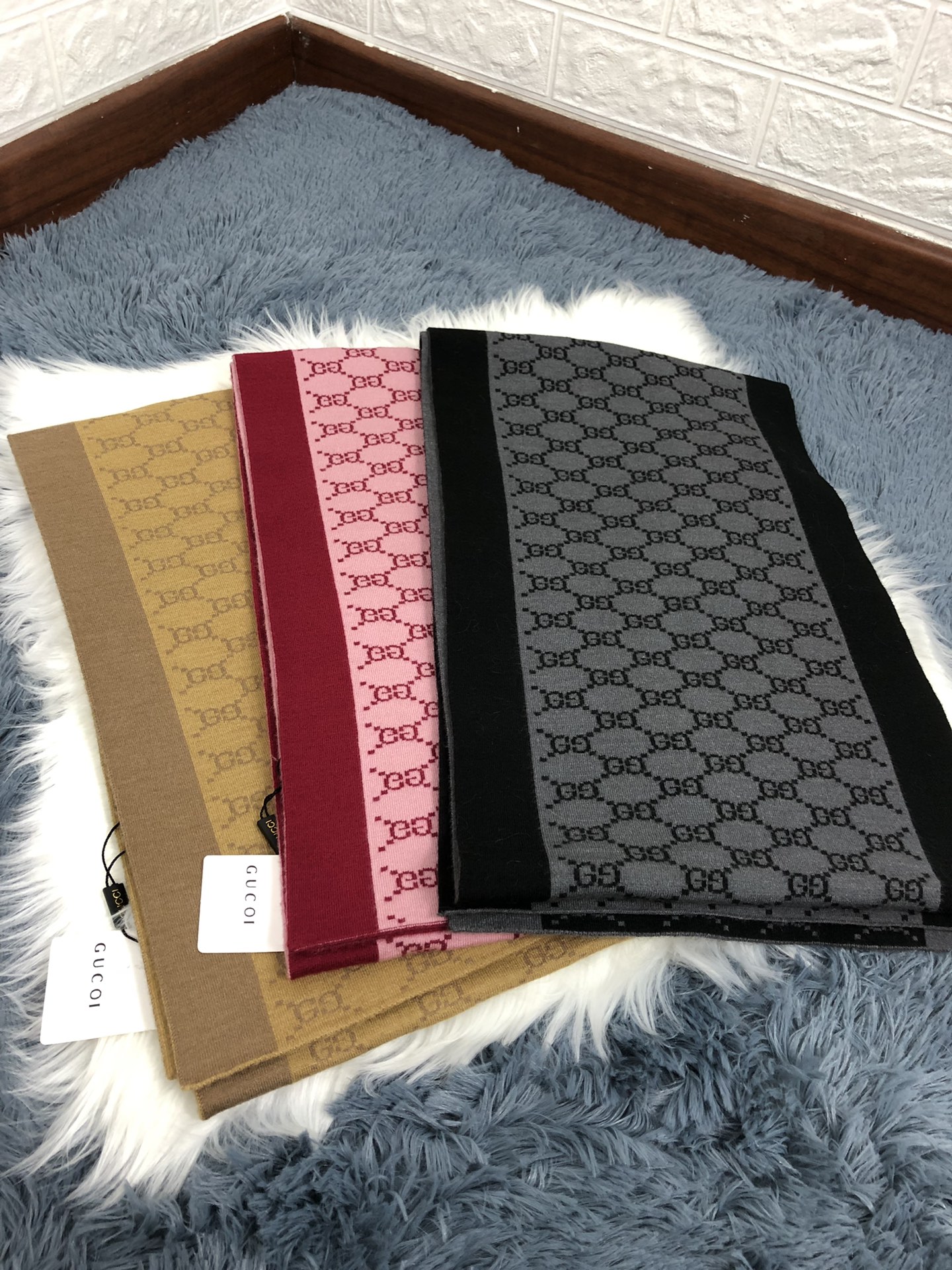 GG Men and Women's Scarf (250817011030)