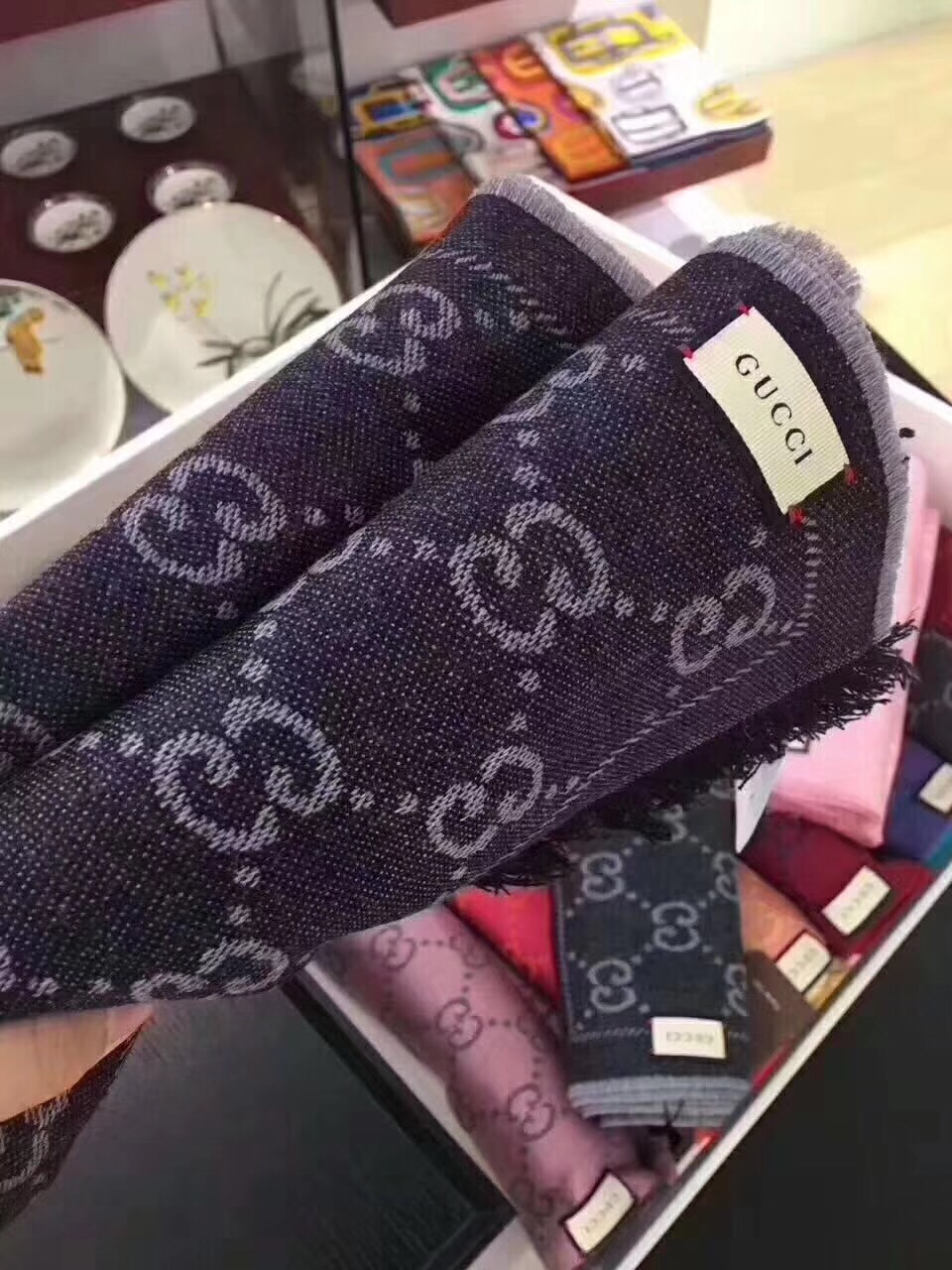 GG Women's Scarf (250817009030) - Image 5