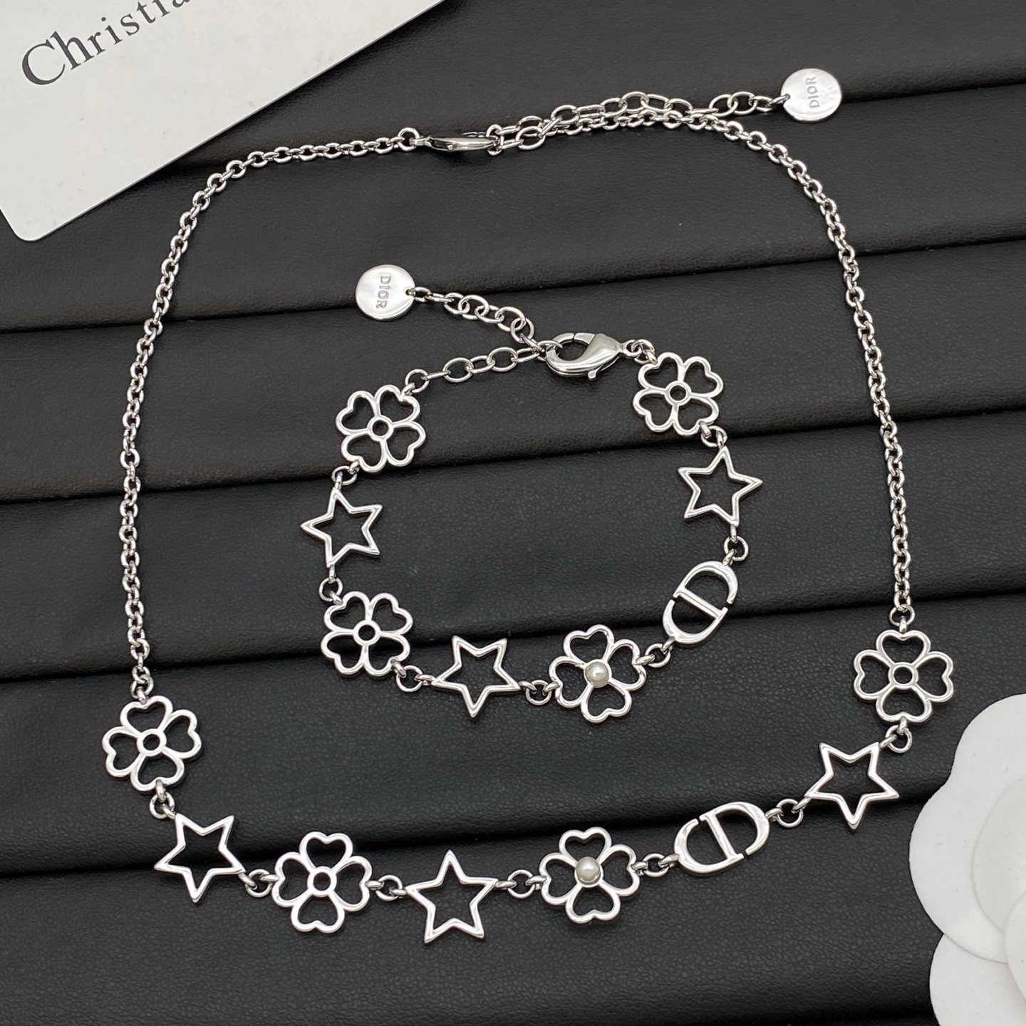 CD Necklace and earring 138298
