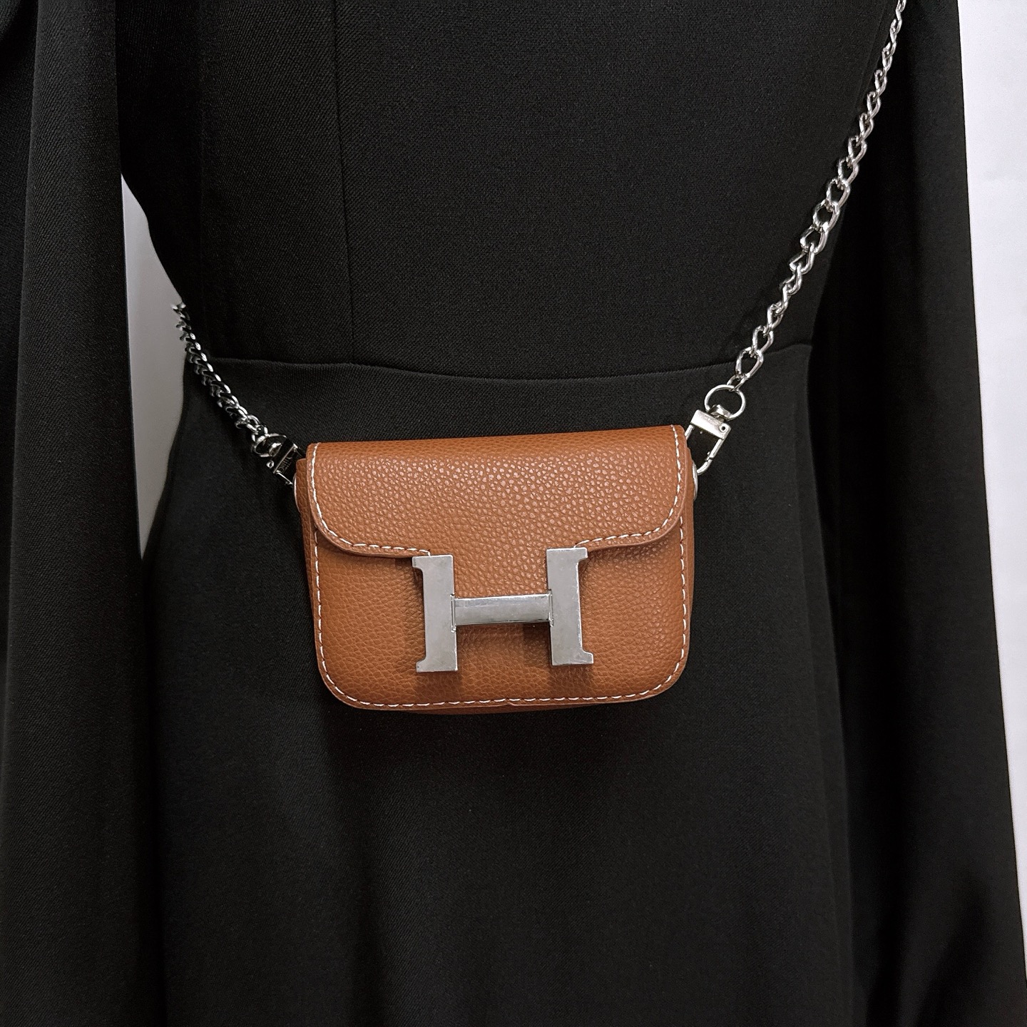 H waist chain bag(XD023) - Image 2
