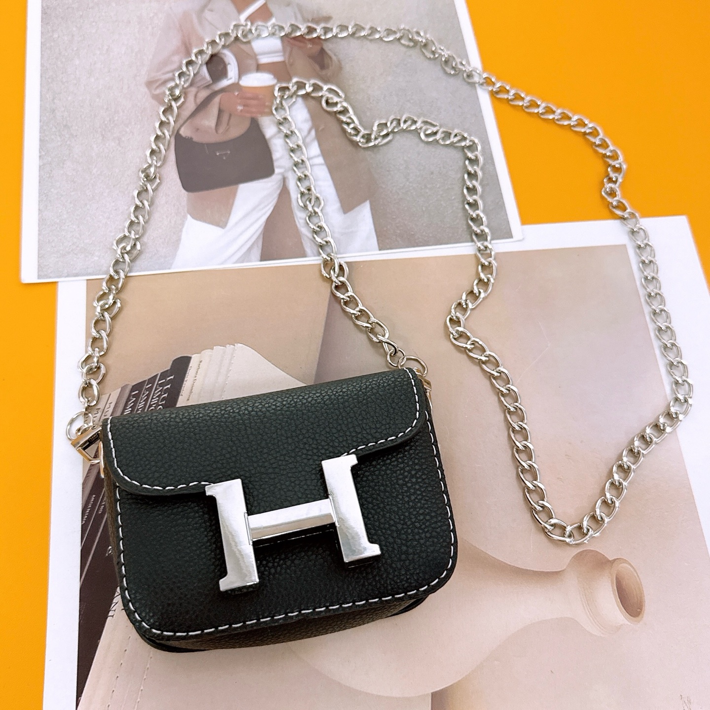 H waist chain bag(XD023) - Image 5