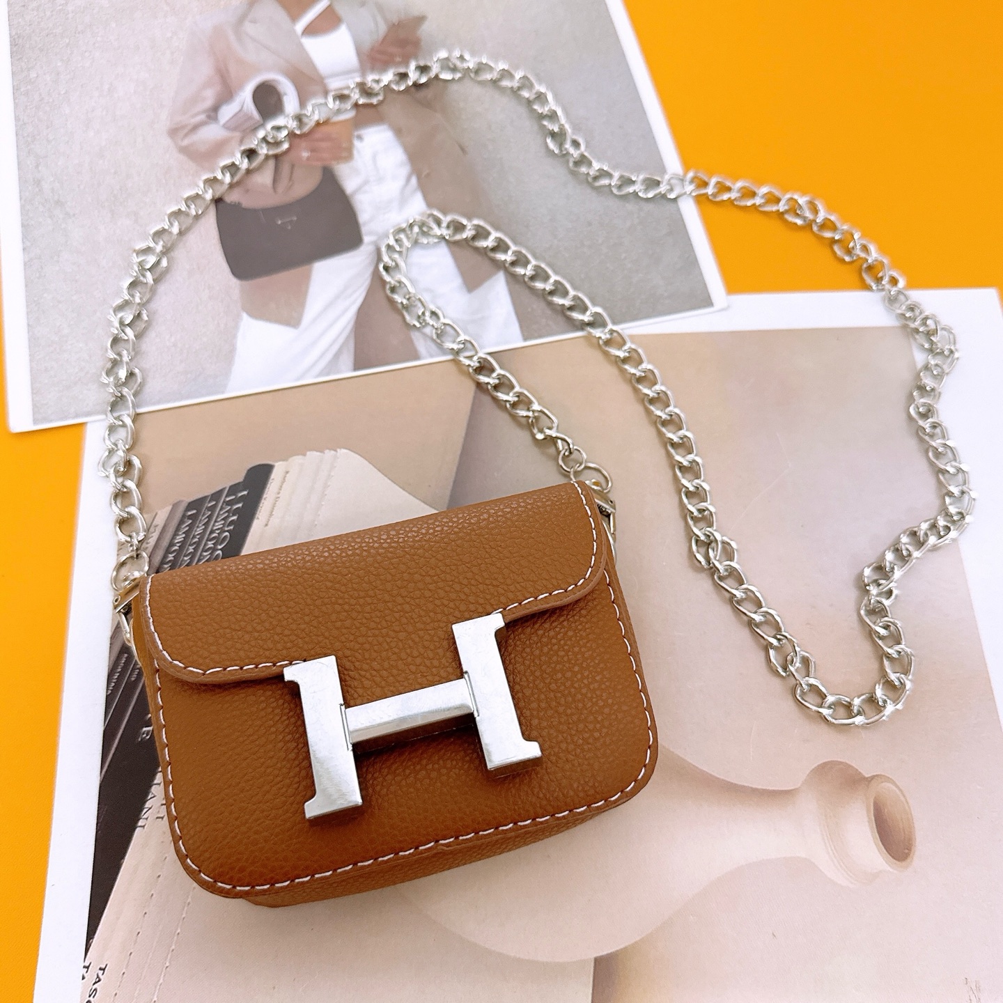 H waist chain bag(XD023) - Image 6